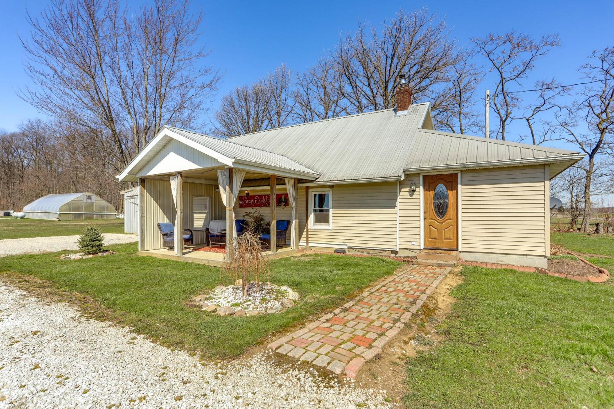Quiet Shiloh Retreat With Spacious Yard And Fireplace! Exterior photo