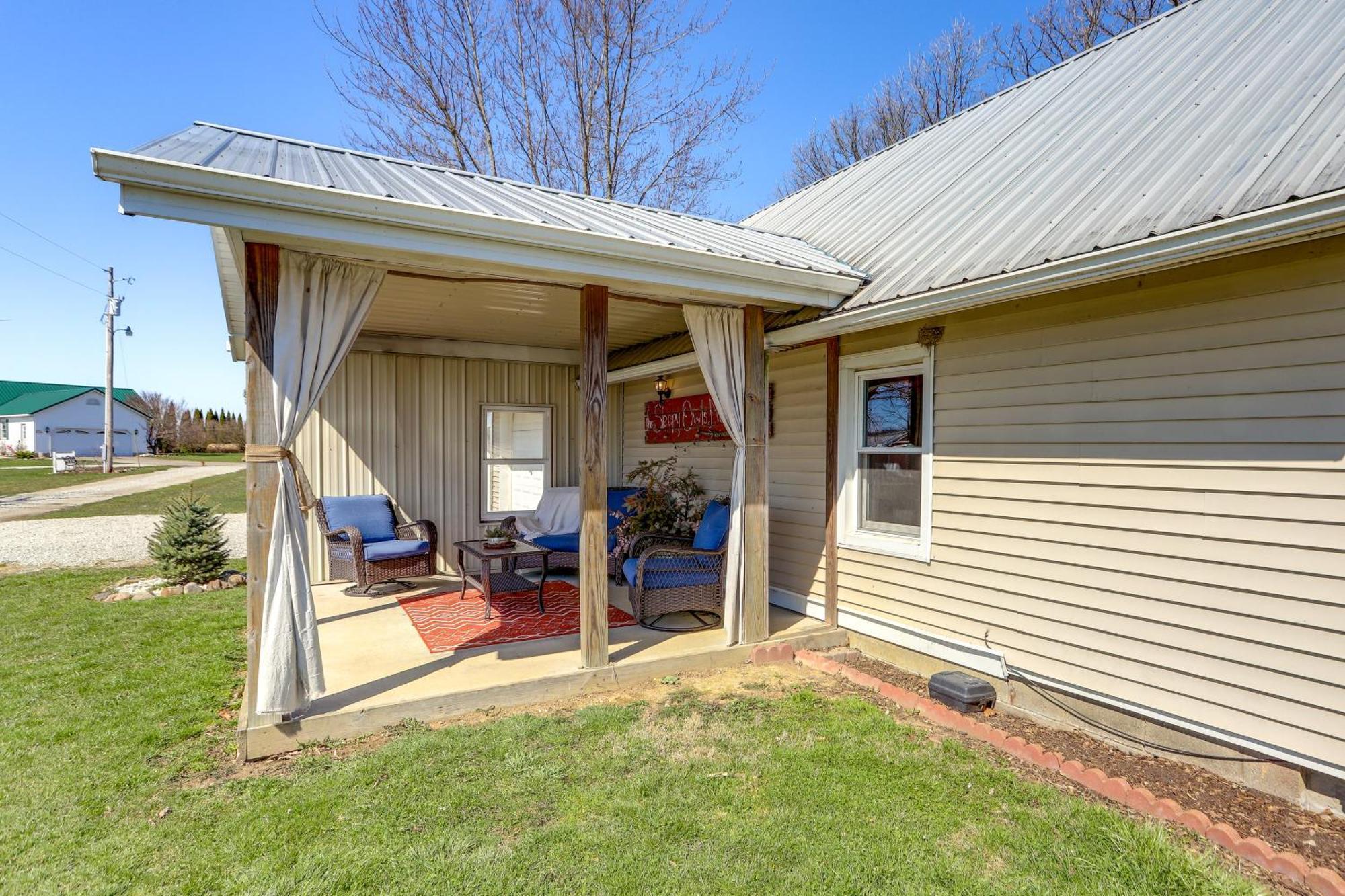 Quiet Shiloh Retreat With Spacious Yard And Fireplace! Exterior photo